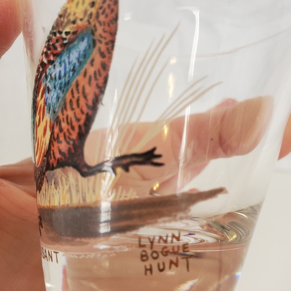 Lynn Bogue Hunt wildlife artist, illustrator - collectible shot glass set (3) - Picture 2 of 8